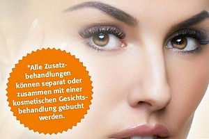 Nahaufnahme des Gesichts einer Frau